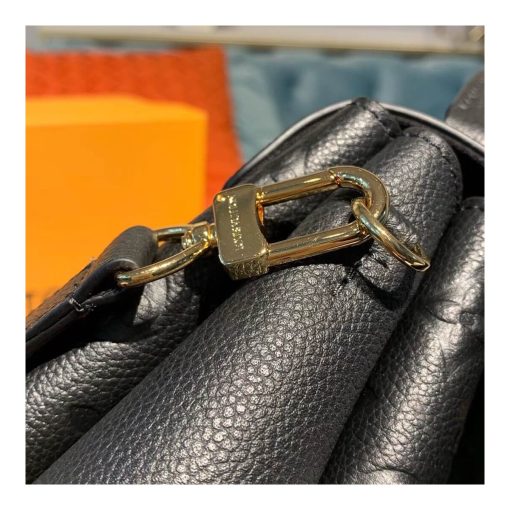 Louis Vuitton Monogram Empreinte Georges BB M53941 Black - Image 5