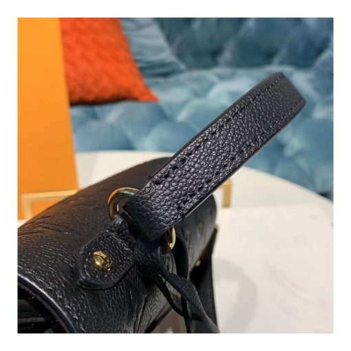 Louis Vuitton Monogram Empreinte Georges BB M53941 Black - Image 6