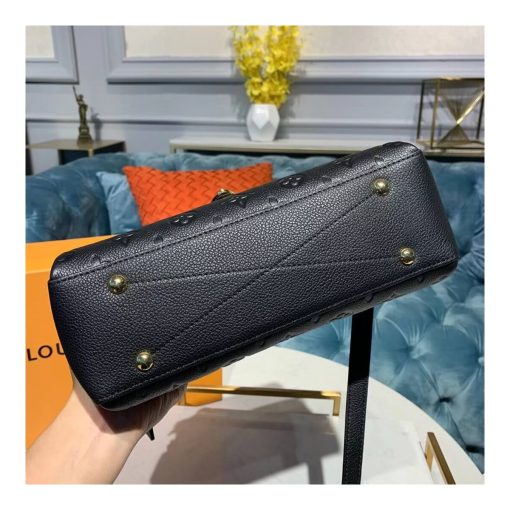 Louis Vuitton Monogram Empreinte Georges BB M53941 Black - Image 7