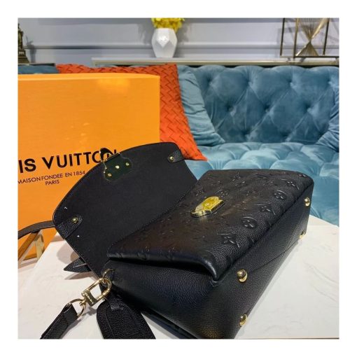 Louis Vuitton Monogram Empreinte Georges BB M53941 Black - Image 9