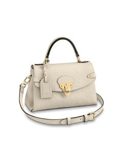 Louis Vuitton Monogram Empreinte Georges BB M53941 White