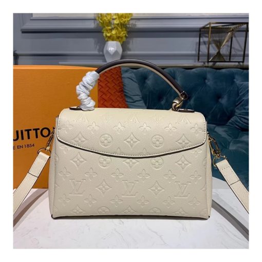 Louis Vuitton Monogram Empreinte Georges BB M53941 White - Image 4