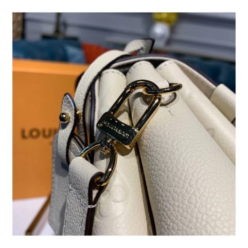 Louis Vuitton Monogram Empreinte Georges BB M53941 White - Image 5