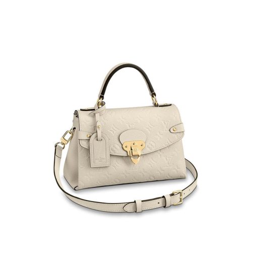 Louis Vuitton Monogram Empreinte Georges BB M53941 White