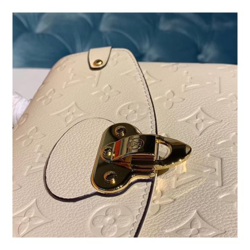 Louis Vuitton Monogram Empreinte Georges BB M53941 White - Image 8