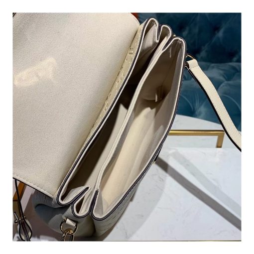 Louis Vuitton Monogram Empreinte Georges BB M53941 White - Image 10