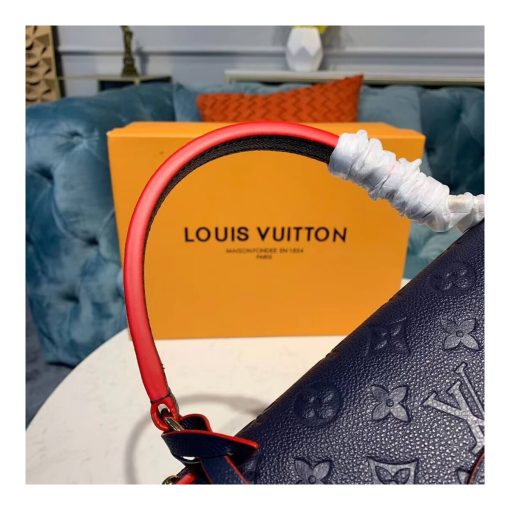 Louis Vuitton Monogram Empreinte Georges MM M53944 M53945 Blue - Image 8