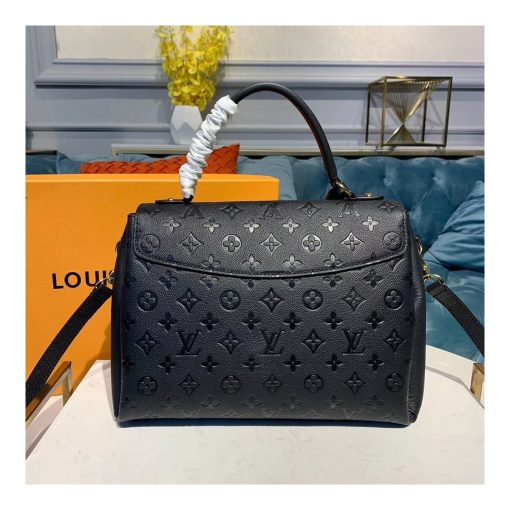 Louis Vuitton Monogram Empreinte Georges MM M53944 M53945 Black - Image 3