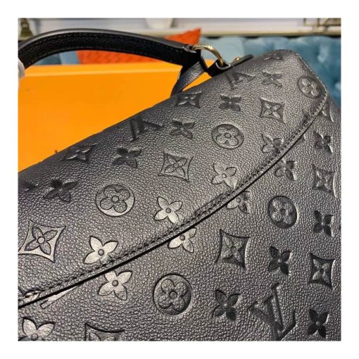 Louis Vuitton Monogram Empreinte Georges MM M53944 M53945 Black - Image 5