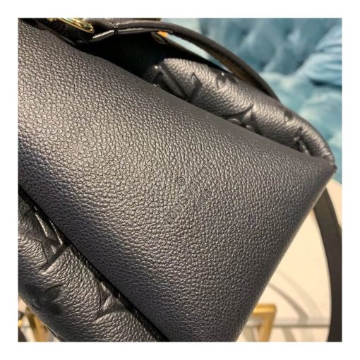 Louis Vuitton Monogram Empreinte Georges MM M53944 M53945 Black - Image 6