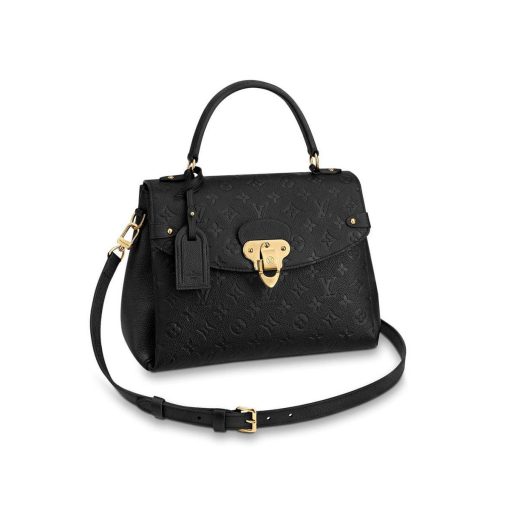 Louis Vuitton Monogram Empreinte Georges MM M53944 M53945 Black