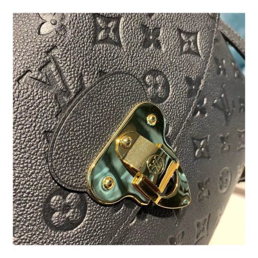 Louis Vuitton Monogram Empreinte Georges MM M53944 M53945 Black - Image 8