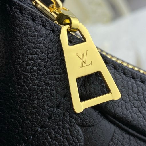 Louis Vuitton Monogram Empreinte Leather Bagatelle M46002 Black - Image 8