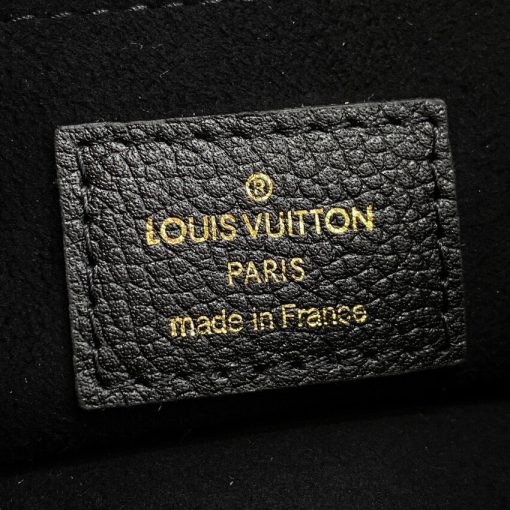 Louis Vuitton Monogram Empreinte Leather Bagatelle M46002 Black - Image 10