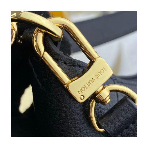 Louis Vuitton Monogram Empreinte Leather Bagatelle M46002 Black - Image 9