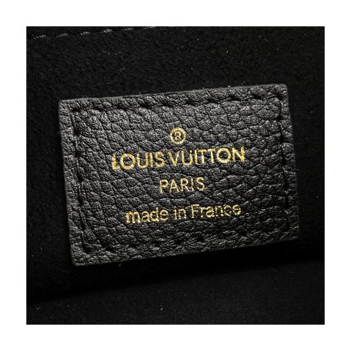 Louis Vuitton Monogram Empreinte Leather Bagatelle M46002 Black - Image 10