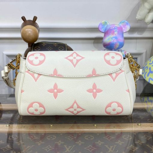 Louis Vuitton Monogram Empreinte Leather Favorite M46393 Creme/Pink - Image 5