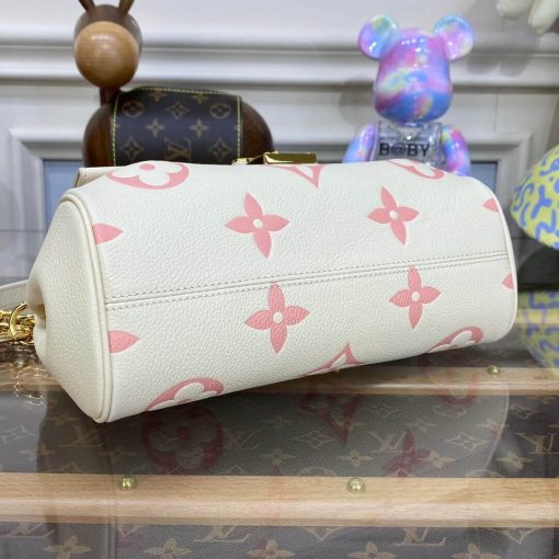 Louis Vuitton Monogram Empreinte Leather Favorite M46393 Creme/Pink - Image 7