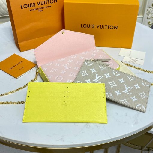 Louis Vuitton Monogram Empreinte Leather Felicie Pochette M81359 - Image 12