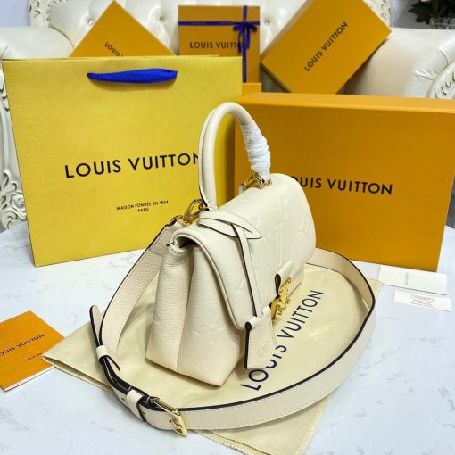 Louis Vuitton Monogram Empreinte Leather Madeleine BB M46008 Creme - Image 5