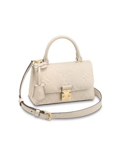 Louis Vuitton Monogram Empreinte Leather Madeleine BB M46008 Creme
