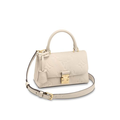 Louis Vuitton Monogram Empreinte Leather Madeleine BB M46008 Creme