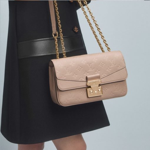 Louis Vuitton Monogram Empreinte Leather Marceau Bag M46199 Dove Gray - Image 2