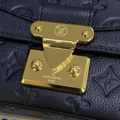 Louis Vuitton Monogram Empreinte Leather Marceau Bag M46200 Black - Image 10