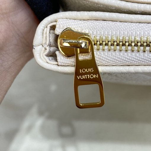 Louis Vuitton Monogram Empreinte Leather Marceau Bag M46201 Cream - Image 9