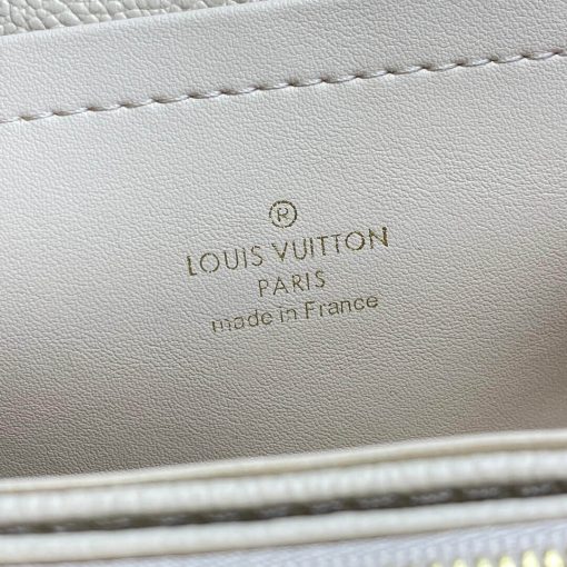 Louis Vuitton Monogram Empreinte Leather Marceau Bag M46201 Cream - Image 10