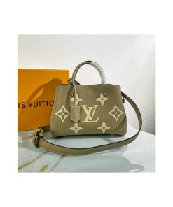 Louis Vuitton Monogram Empreinte Leather Montaigne BB M45489