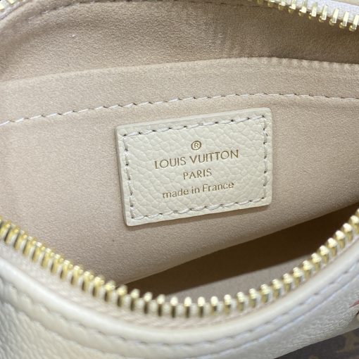 Louis Vuitton Monogram Empreinte Leather Nano Speedy M81913 Creme/Pink - Image 12