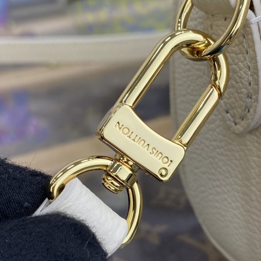 Louis Vuitton Monogram Empreinte Leather Nano Speedy M81913 Creme/Pink - Image 9