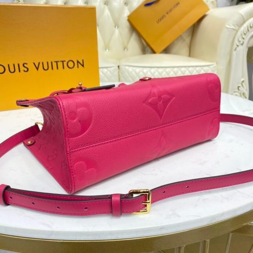 Louis Vuitton Monogram Empreinte Leather Onthego PM M45660 Rosy - Image 9