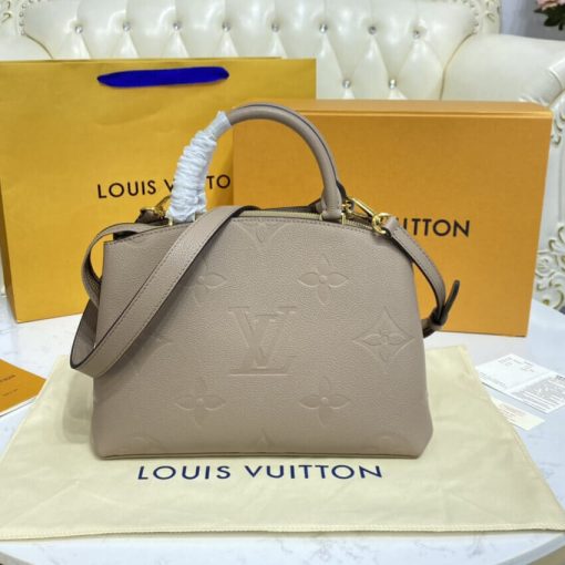 Louis Vuitton Monogram Empreinte Leather Petit Palais M58916 Grey - Image 3