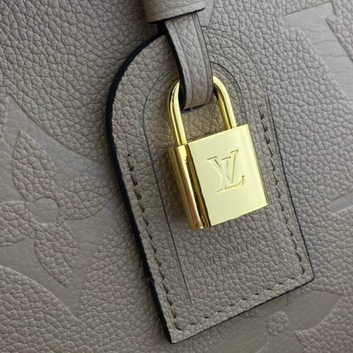 Louis Vuitton Monogram Empreinte Leather Petit Palais M58916 Grey - Image 7