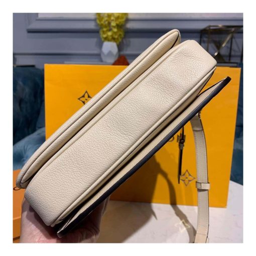 Louis Vuitton Monogram Empreinte Leather Pochette Métis M41487 M44881 White - Image 4