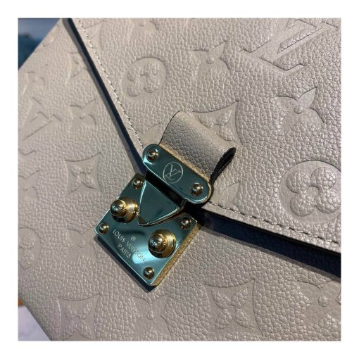 Louis Vuitton Monogram Empreinte Leather Pochette Métis M41487 M44881 Grey - Image 6