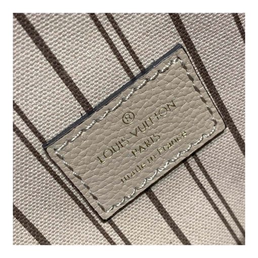 Louis Vuitton Monogram Empreinte Leather Pochette Métis M41487 M44881 Grey - Image 8