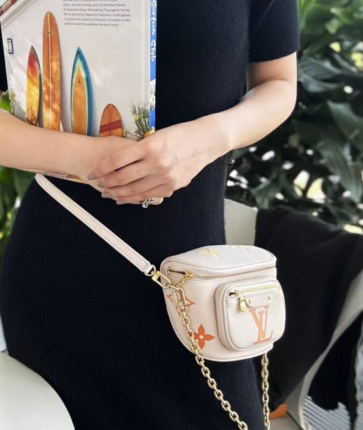 Louis Vuitton Monogram Empreinte Mini Bumbag M82208 - Image 2