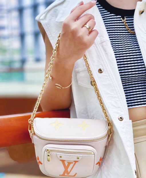 Louis Vuitton Monogram Empreinte Mini Bumbag M82208 - Image 6