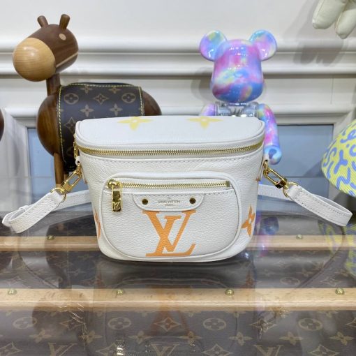 Louis Vuitton Monogram Empreinte Mini Bumbag M82208 - Image 9