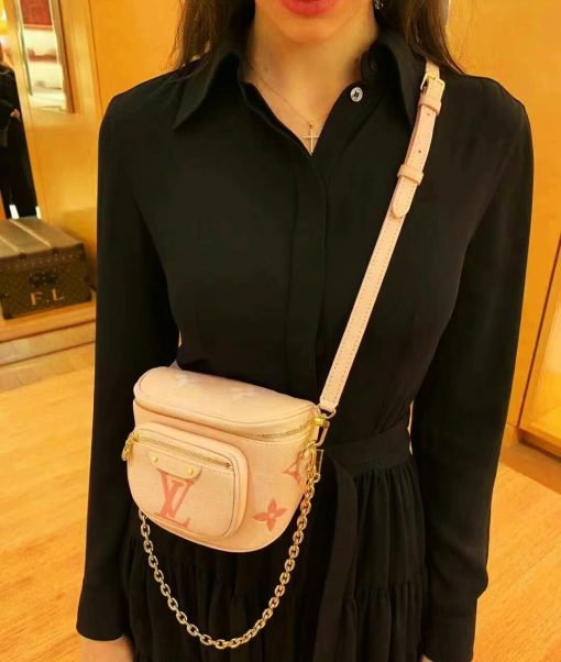 Louis Vuitton Monogram Empreinte Mini Bumbag M82347 - Image 5