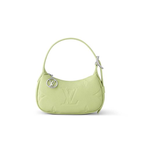 Louis Vuitton Monogram Empreinte Mini Moon Bag Green