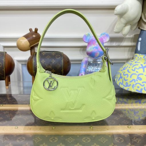 Louis Vuitton Monogram Empreinte Mini Moon Bag Green - Image 8