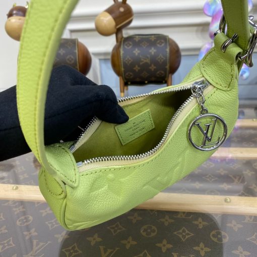 Louis Vuitton Monogram Empreinte Mini Moon Bag Green - Image 16