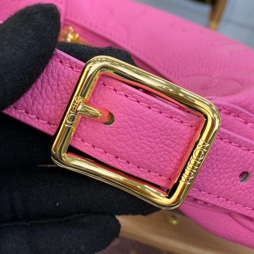 Louis Vuitton Monogram Empreinte Mini Moon Bag Pink - Image 12