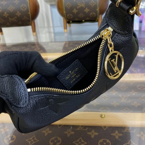 Louis Vuitton Monogram Empreinte Mini Moon Bag Black - Image 10