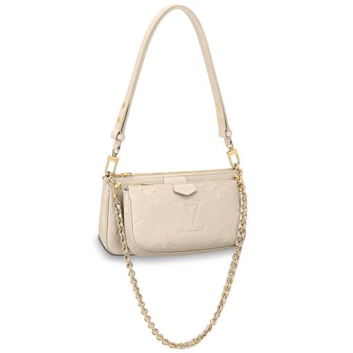 Louis Vuitton Monogram Empreinte Multi Pochette Accessoires M80447 M80399 Black - Image 16