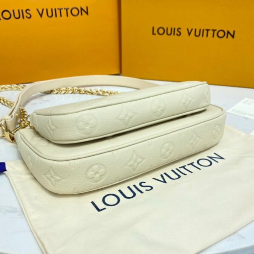 Louis Vuitton Monogram Empreinte Multi Pochette Accessoires M80447 M80399 Black - Image 22